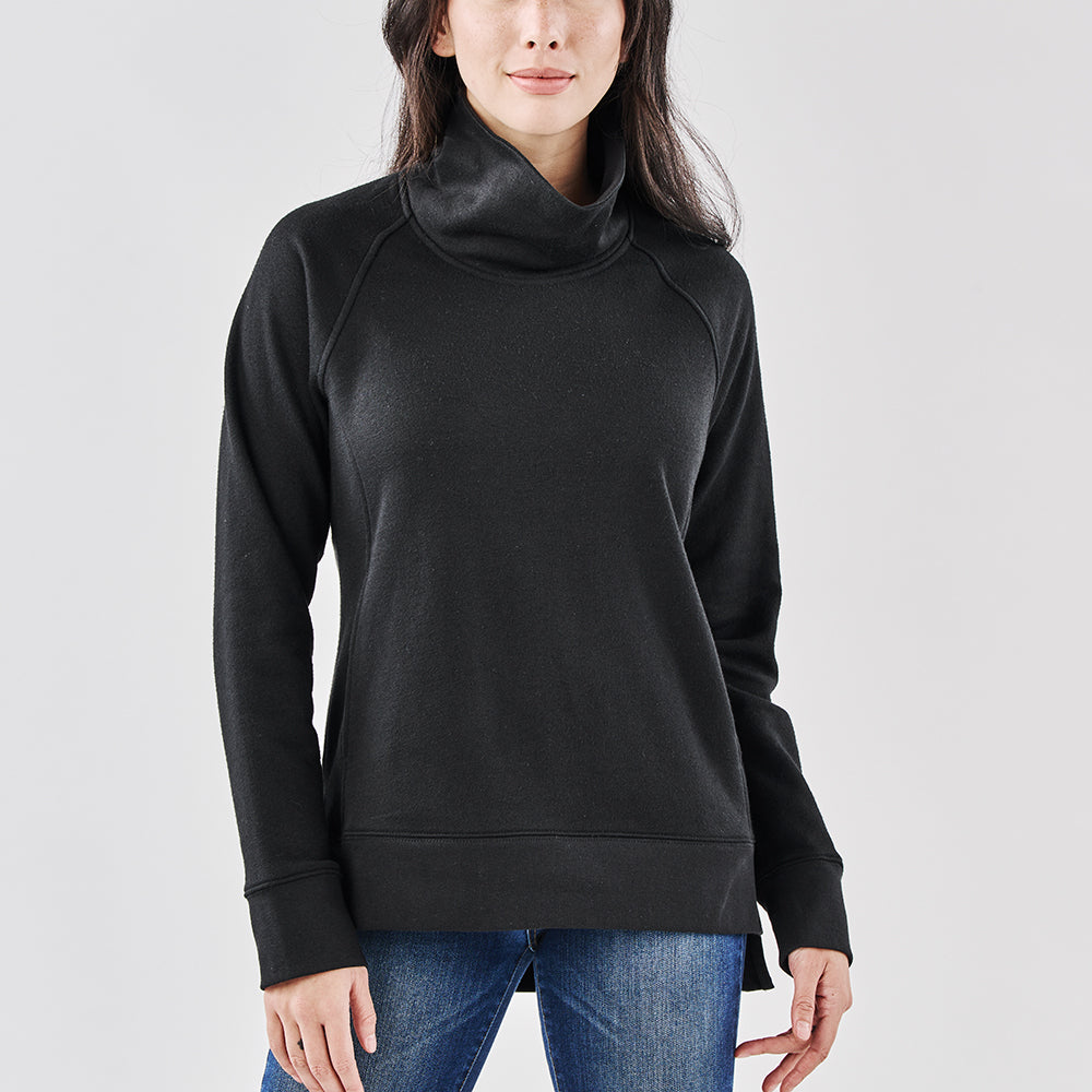 Ladies Cowl Neck Pullover