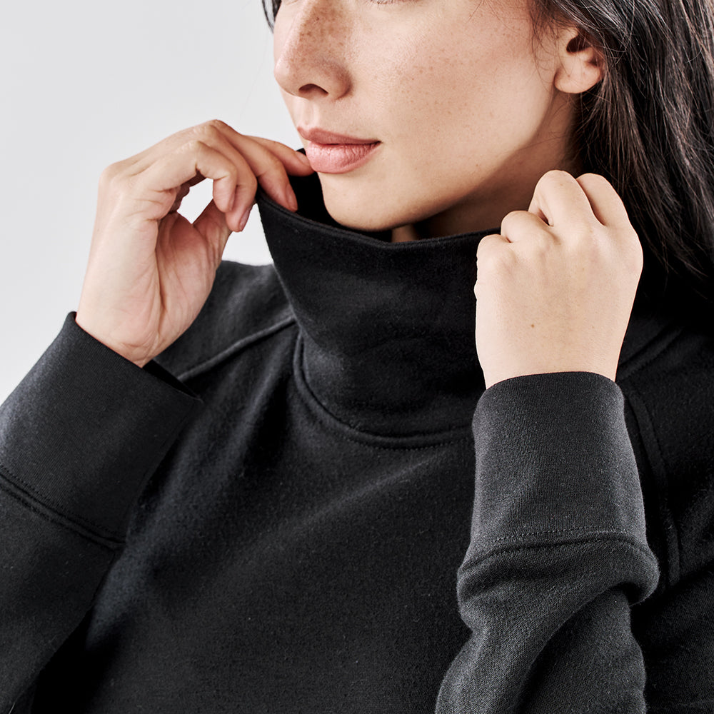 Ladies Cowl Neck Pullover