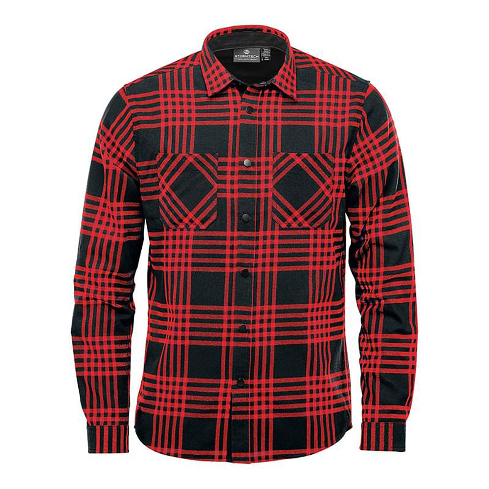 Long Sleeve Plaid Shirt - Men's and Ladies