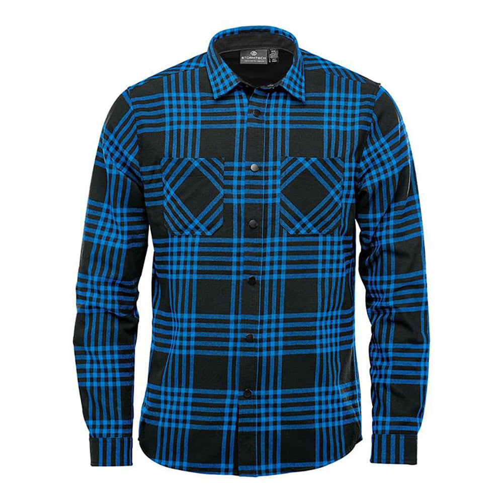 Long Sleeve Plaid Shirt - Men's and Ladies