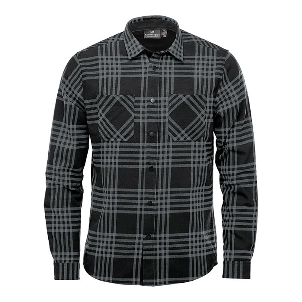 Long Sleeve Plaid Shirt - Men's and Ladies